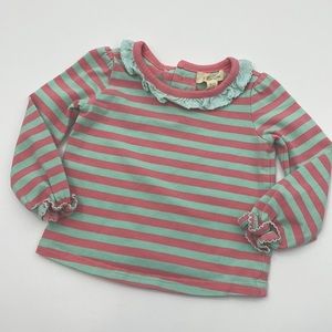 3-6m Matilda Jane Ling Sleeve knit shirt.